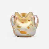 Asträa vase by Loetz, c. 1900, hand-blown glass, sold Jul 2025