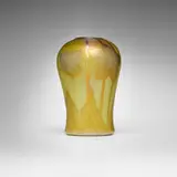 attribution Corona, Decorated vase, c. 1910, hand-blown glass