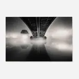 Michael Kenna, River Thames, London, England (Homage to Brassai)