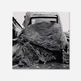Robert Rauschenberg, Car with Tarpaulin (from the Photographs/A Portfolio of Twelve Works), gelatin silver print