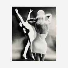 Gerald Hochman, Untitled (Woman in White Corset), c. 1950s, gelatin silver print
