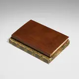 Robert Louis Stevenson, Virginibus Puerisque, 1903, modeled leather-bound book, Roycroft wove