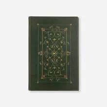 Henry David Thoreau, Friendship, 1903, full leather-bound book with gilding, Japan vellum, silk