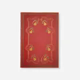 Henry David Thoreau, Friendship, 1903, full leather-bound book with gilding, Japan vellum, silk