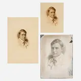 Jules Maurice Gaspard, Three works, c. 1905, etching, metal