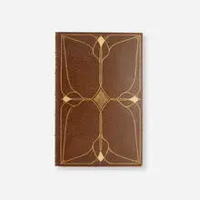 Ralph Waldo Emerson, Self-Reliance, 1905, full leather-bound book with gilding, Imperial Japan vellum