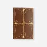 Ralph Waldo Emerson, Self-Reliance, 1905, full leather-bound book with gilding, Imperial Japan vellum