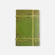 Elbert Hubbard, The Man of Sorrows, 1904-05, full leather-bound book with gilding, Imperial Japan vellum