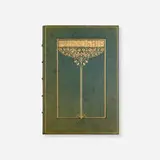 Henry David Thoreau, Friendship, 1903, full leather-bound book with gilding, Roycroft paper, silk