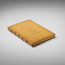 Harry C. Morse, To Lovers and Others, 1926, full leather-bound book with gilding, paper