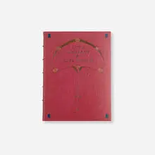 Alice Hubbard, Life Lessons, 1909, full leather-bound book with gilding, Boxmoor paper