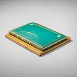 Roycroft, Books, set of two, full leather-bound book with gilding, Japan vellum