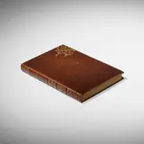 Irving Browne, In the Track of the Bookworm, 1898, full leather-bound book with gilding, laid paper