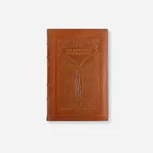 Robert Louis Stevenson, Virginibus Puerisque, 1903, full modeled leather-bound book, Roycroft paper