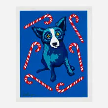 Sweet Like You by George Rodrigue, 2000, screenprint in colors, sold Dec 2023