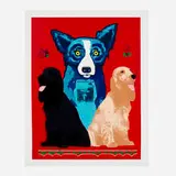 George's Sweet Inspirations by George Rodrigue, 2000, screenprint in colors, sold Dec 2023