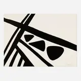 Charpente de fer by Alexander Calder, 1969, lithograph, sold Dec 2023