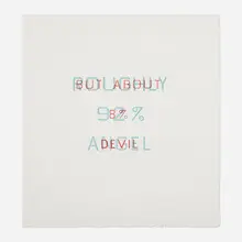Ed Ruscha, Roughly 92% Angel, but About 8% Devil, 1982, soft-ground etching in colors on Somerset Satin
