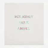 Ed Ruscha, Roughly 92% Angel, but About 8% Devil, 1982, soft-ground etching in colors on Somerset Satin