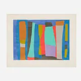 Josef Zenk, Plays the Thing, screenprint in colors