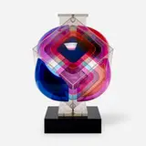 Aaronel Deroy Gruber, Turning Blue (Kinetic Sculpture)