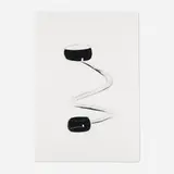 Jene Highstein, I.R. 9, 2000, monotype with oil