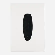 Jene Highstein, Elongated Urn 1, 2000, monotype with oil