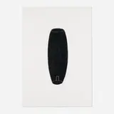 Jene Highstein, Elongated Urn 1, 2000, monotype with oil