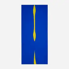 Adja Yunkers, The Couple, 1968, acrylic on canvas