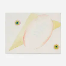 Hilla Rebay, Untitled, colored pencil and watercolor on paper