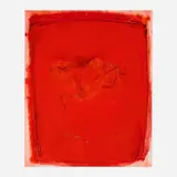 Adja Yunkers, Yo III, 1972, acrylic collage on board