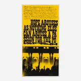 a passion for the possible by Corita Kent, 1969, screenprint in colors, sold Oct 2023