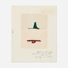 Arturo Herrera, Untitled, mixed media collage on paper
