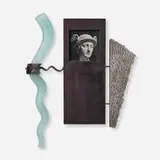 Nancy Mee, Mercury, 1998, glass, steel, gelatin silver print