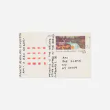 Carl Andre, Postcard