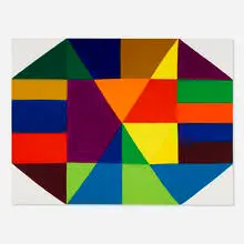 Harriet Korman, Untitled, 2012, oil on canvas