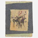 Purvis Young, Untitled, mixed media