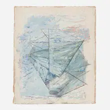 Louise Fishman, Untitled, 1975, oil and pencil on paper