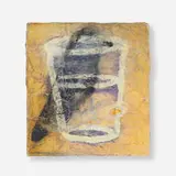Squeak Carnwath, Full Glass, 1993, oil on wood