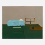 Victor Pesce, Studio (Unfinished Last Painting), 2010, oil on canvas