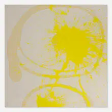 Dona Nelson, BRIGHT (for Louise), 2014, mixed media on canvas