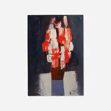 Charles Green Shaw, Untitled, 1957, oil on board