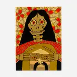 Matt Leines, Death Messenger, 2007, ink, watercolor and colored pencil on paper