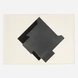 James Reineking, Untitled, 1975, graphite and collage on paper