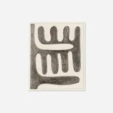 James Siena, Floppy Double, 2009, graphite on paper