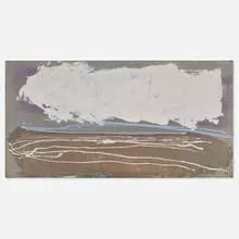 Dan Christensen, Autumn Beach, 1982, acrylic on canvas