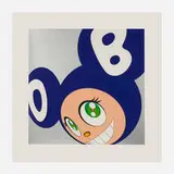 Takashi Murakami, And Then Blue, 1999, screenprint in colors on BFK Rives