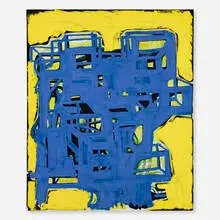 Joanne Greenbaum, Untitled, 2007, oil, flashe and marker on canvas