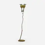 Adam Binder, Bee Eaters, 2015, cold painted bronze
