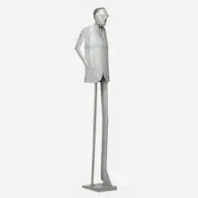 William King, At the Party, 1960, galvanized steel